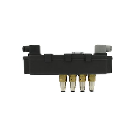 Dwyer Instruments Solenoid valve enclosure with timer, 90-240 VAC, 3 valves. SVT-3